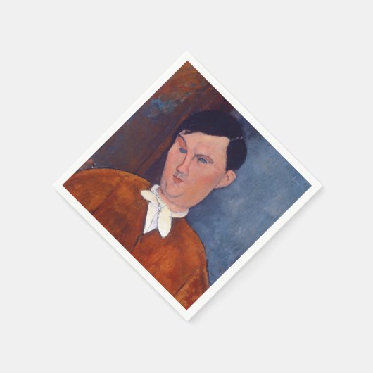 Serviette En Papier Amedeo Modigliani - Monsieur Deleu (Coin)