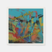 Serviette En Papier Améliorer avec l'âge - Mer rugueuse (Devant)