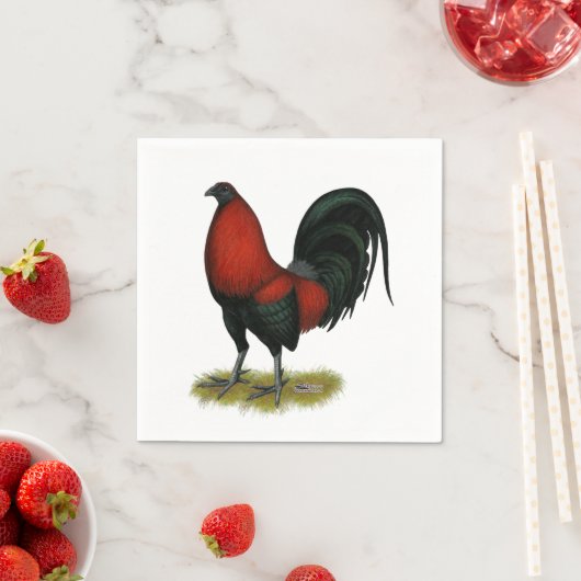 Serviette En Papier American Game (En situation)