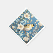 Serviette En Papier American Goldfinch William Morris Inspired (Coin)