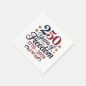 Serviette En Papier America's 250th Anniversary Party (Coin)
