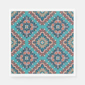 Serviette En Papier Amérindiens Navajo Mosaic Motif (Devant)