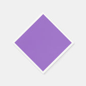 Serviette En Papier Améthyste (couleur solide) (Coin)