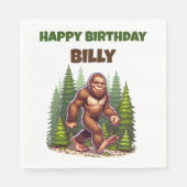 Serviette En Papier Amical Bigfoot (Devant)