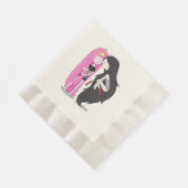 Serviette En Papier Amis (Coin)