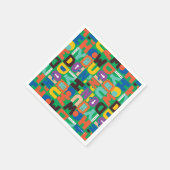 Serviette En Papier AMIS™ | Comment faire un Motif dynamique (Coin)