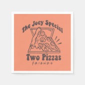 Serviette En Papier AMIS™ | Joey Pizza Citation (Devant)