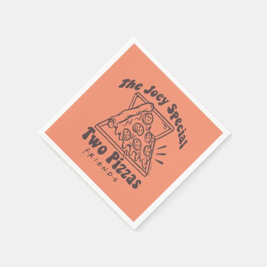 Serviette En Papier AMIS™ | Joey Pizza Citation (Coin)
