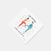 Serviette En Papier AMIS™ | La Routine (Coin)