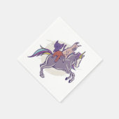 Serviette En Papier Amis magiques |Unicorne, Alpaca, Kitten, Sloth (Coin)