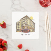 Serviette En Papier AMIS™ | Monica's Apartment Building (En situation)