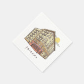 Serviette En Papier AMIS™ | Monica's Apartment Building (Coin)