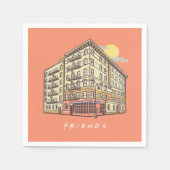 Serviette En Papier AMIS™ | Monica's Apartment Building (Devant)