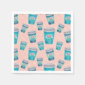 Serviette En Papier AMIS™ | Motif Central Perk Coffee Cup (Devant)