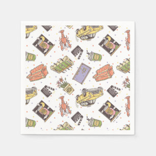 Serviette En Papier AMIS™   Motif d'icône Poka Dot