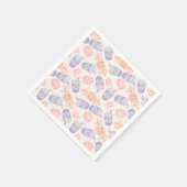 Serviette En Papier AMIS™ | Pastel Central Perk Motif (Coin)