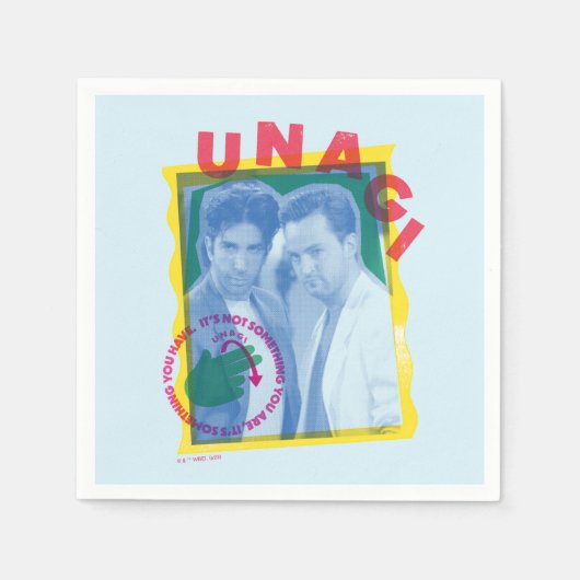 Serviette En Papier AMIS™ | Ross & Chandler - Unagi (Devant)