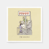 Serviette En Papier AMIS™ | Ross et Rachel PIVOT (Devant)