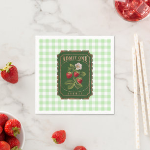 Serviette En Papier Amit one -fraise