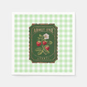 Serviette En Papier Amit one -fraise (Devant)