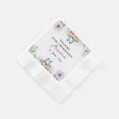 Serviette En Papier Amitié intemporelle (Coin)