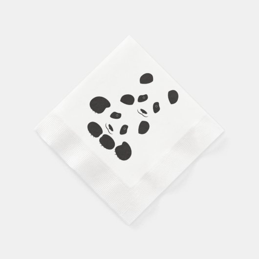 Serviette En Papier Amitié Panda (Coin)