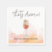Serviette En Papier Amore Spritz Fête des mariées (Devant)