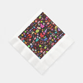 Serviette En Papier Amour (Coin)