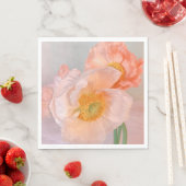 Serviette En Papier Amour de coquelicot (En situation)