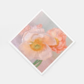 Serviette En Papier Amour de coquelicot (Coin)