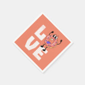 Serviette En Papier Amour de Donut (Coin)