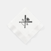 Serviette En Papier Amour du baseball (Coin)