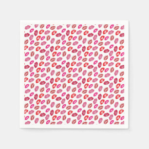 Serviette En Papier Amour Et Baisers