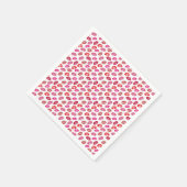 Serviette En Papier Amour Et Baisers (Coin)