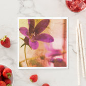 Serviette En Papier Amour pourpre (En situation)