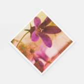 Serviette En Papier Amour pourpre (Coin)