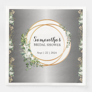 Serviette En Papier Amour radieux : Mariage inoubliable