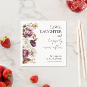 Serviette En Papier Amour, rire et bonheur toujours après Mariage (En situation)