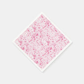 Serviette En Papier Amour Whimsical (Coin)
