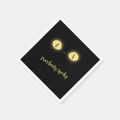 Serviette En Papier Amoureux de les chats parfaitement Éffrayants (Coin)