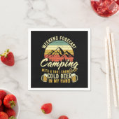 Serviette En Papier Amoureux du camping fou (En situation)