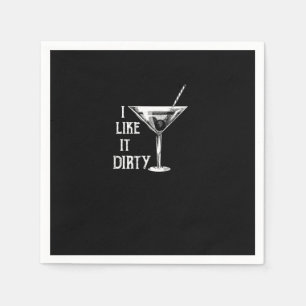 Serviette En Papier Amusant de vin Je l'aime sale