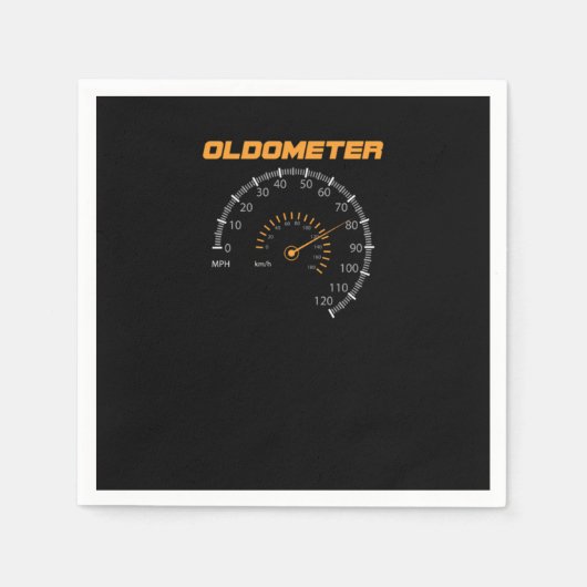 Serviette En Papier Amusant grand-mère grand-parents Anniversaire cade (Devant)