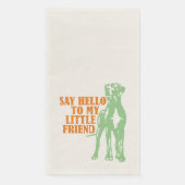 Serviette En Papier Amusant Petit Grand Papier Danse Serviettes d'hôte (Devant)