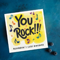 Amusant You Rock Yaoundé Notes musicales Peinture