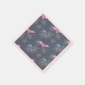 Serviette En Papier Amusants araignées et chauves-souris fête d'Hallow (Coin)