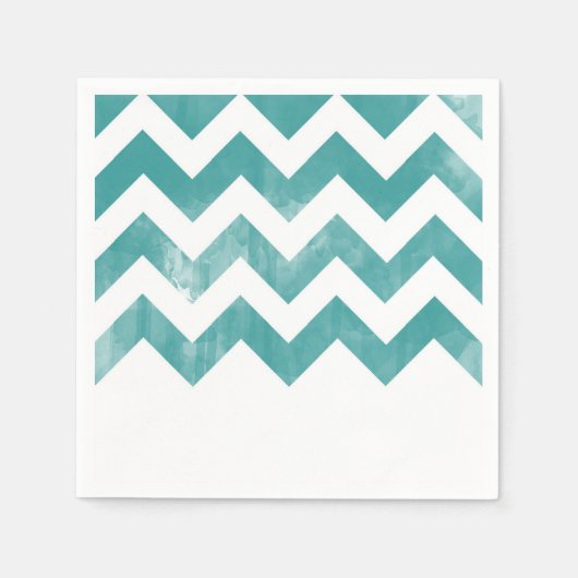 Serviette En Papier Amusants Chevron Cocktail Napkins (Devant)