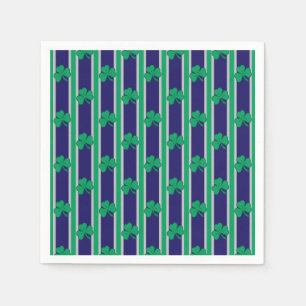Serviette En Papier Amusants et Shamrocks fantaisistes