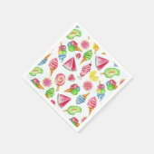 Serviette En Papier amusement au soleil (Coin)