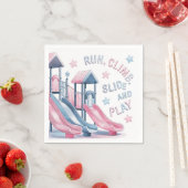 Serviette En Papier Amusement d'aire de jeu Anniversaire Bash (En situation)